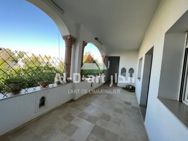 Un étage de villa S+2 pour la location annuelle