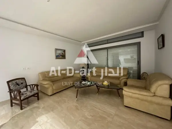 Un étage de villa en s+2 pour la location