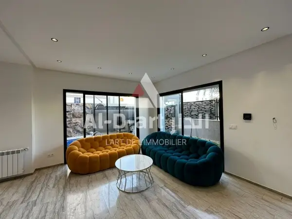 Un appartement en s+2 RDC pour la location annuelle