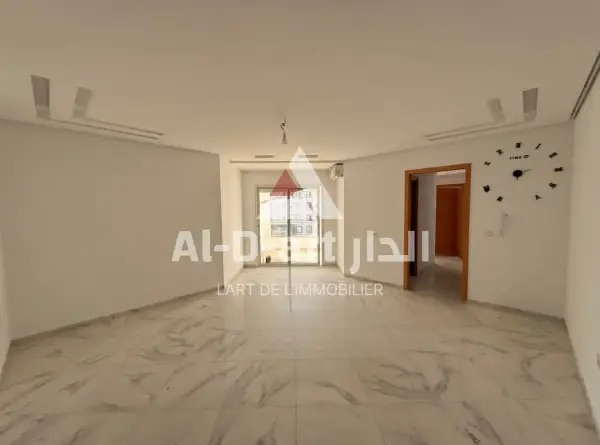 À louer un appartement s+2 vide dans une résidence sécurisée