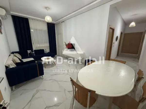 un appartement s+2 meublé pour la location annuelle