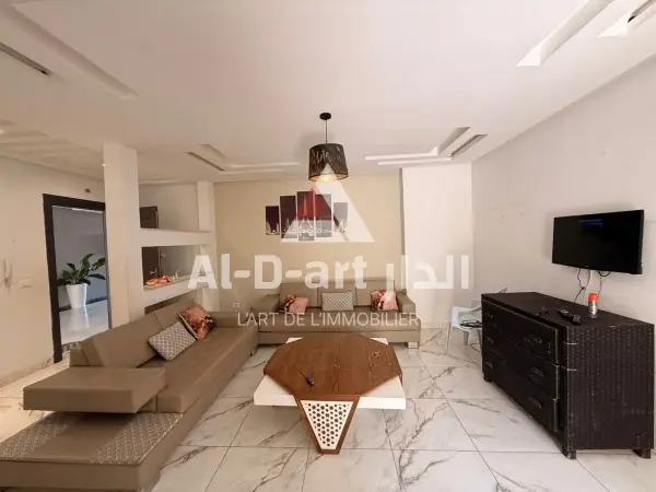 Un appartement s+2 au RDC pour la location estivale